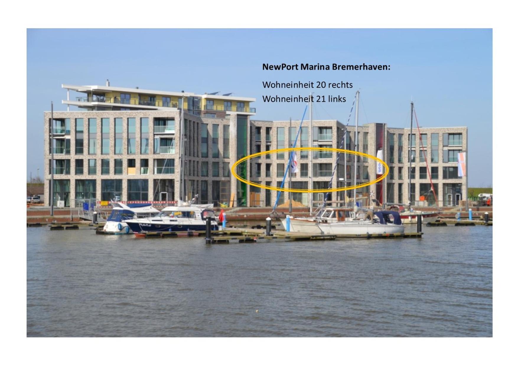 Ferienwohnung Neuer Hafen Marina Bremerhaven Exterior photo