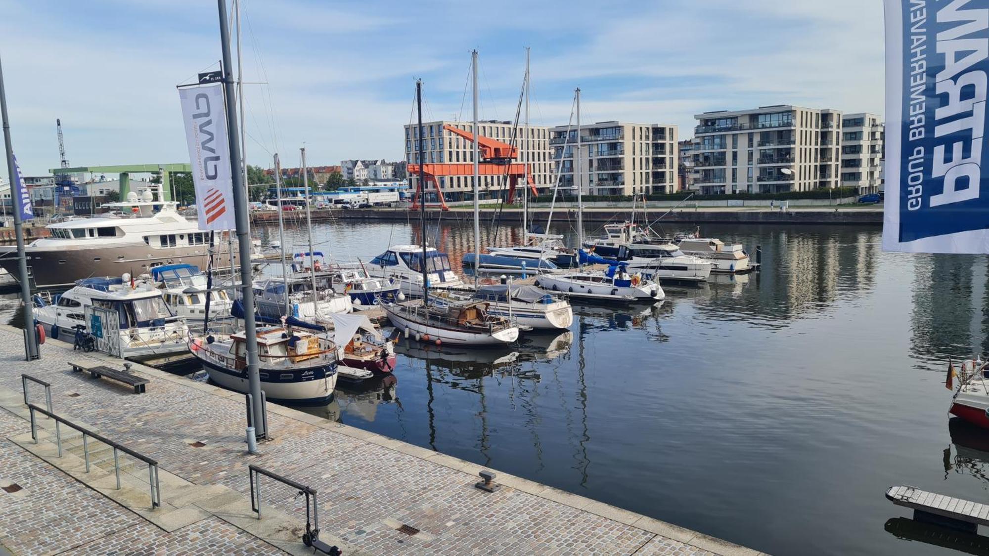 Ferienwohnung Neuer Hafen Marina Bremerhaven Exterior photo